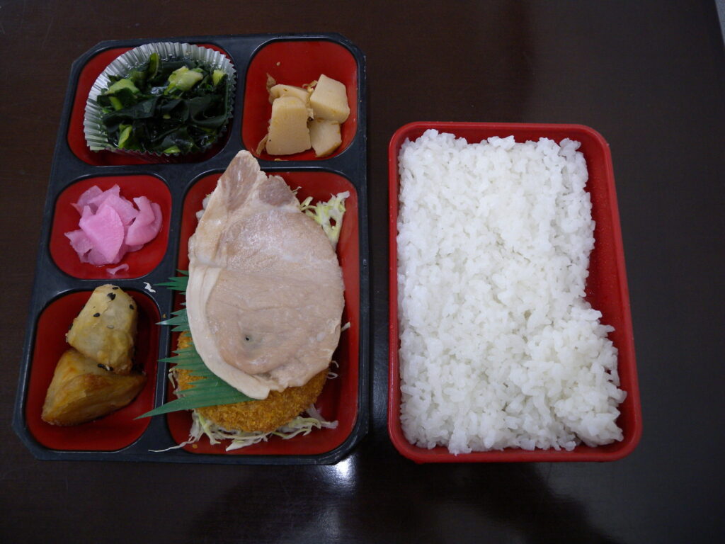 昼食のお弁当